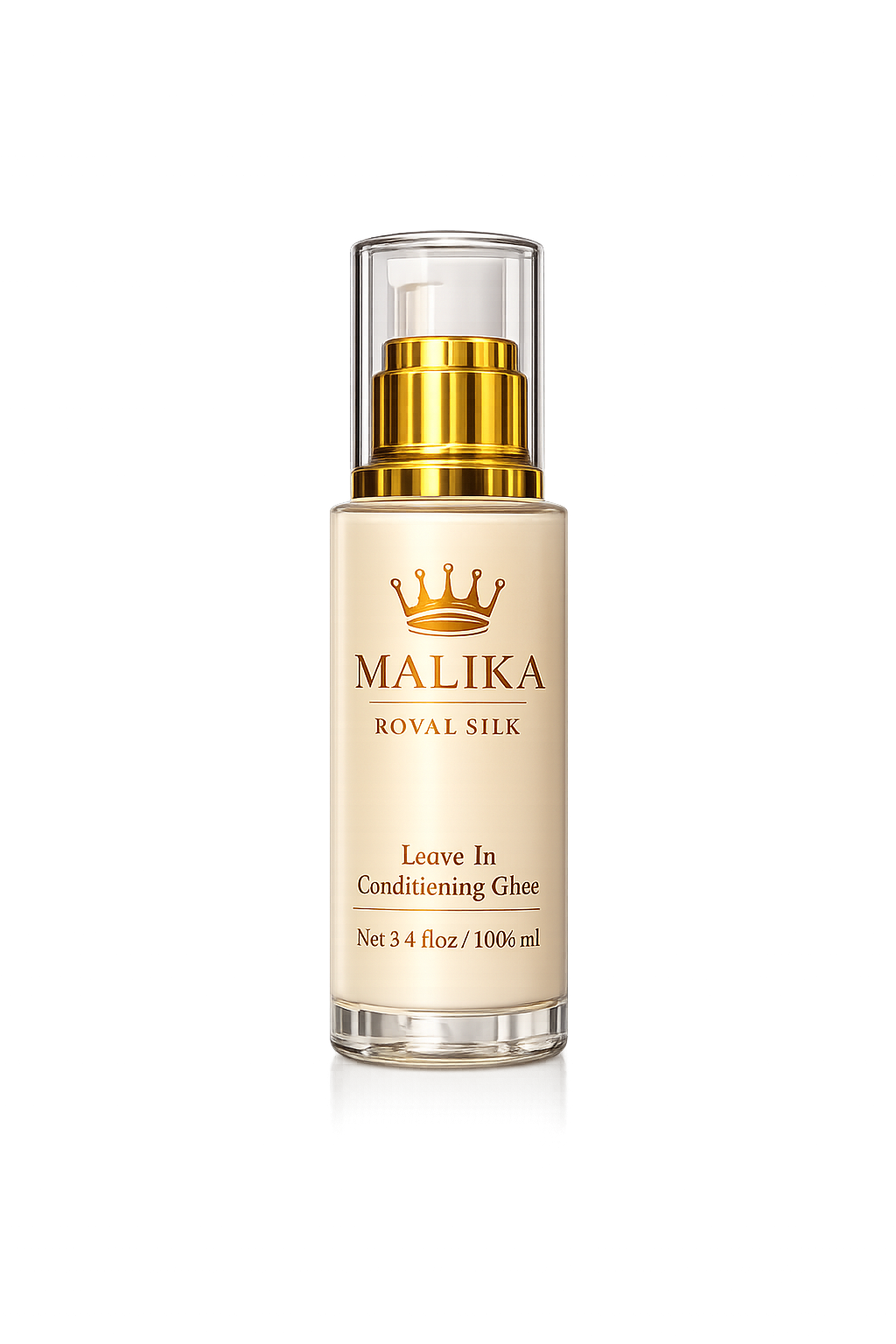 Malika Royal Silk travel size leave-in conditioner for silky smooth hair