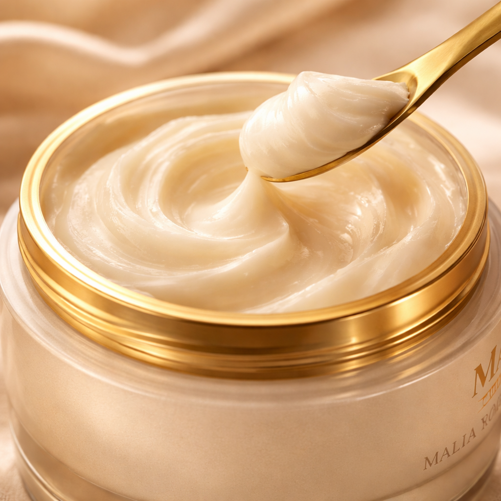Lightweight leave-in conditioner cream for hydration and softness